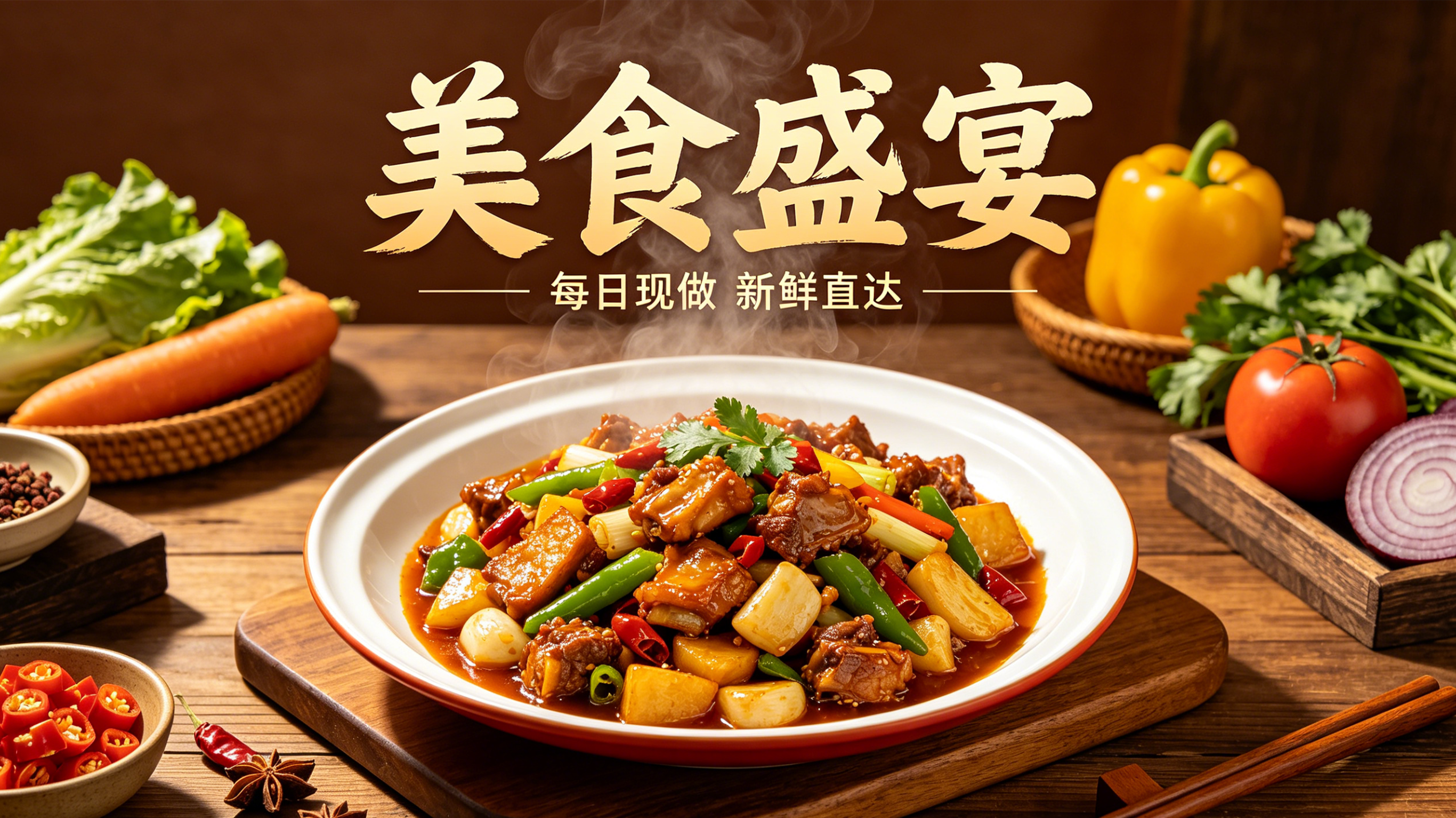 餐饮官网定制案例｜久鑫网络打造品牌引流转化阵地