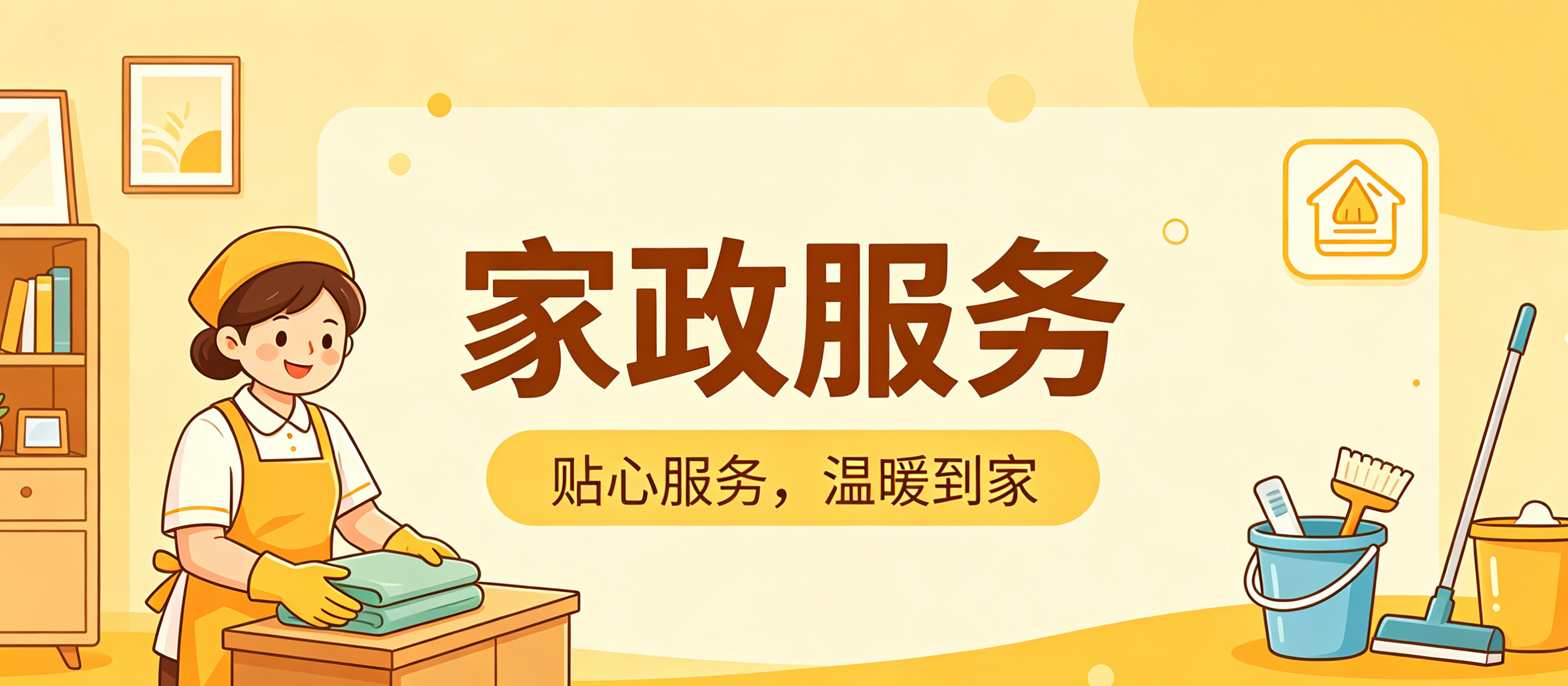 家政服务小程序案例｜久鑫网络打造简约精致UI服务平台