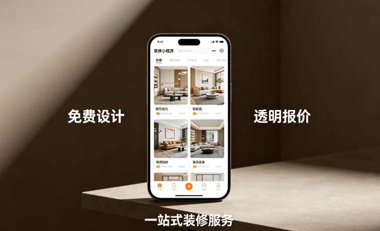合肥装修服务平台小程序开发案例｜家装工装一站式平台定制落地详解