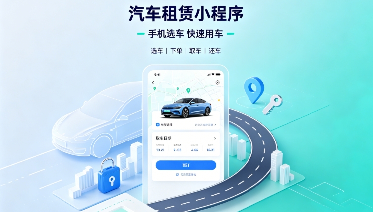 自营汽车租赁小程序定制开发深度案例|合肥租车行业数字化私域转型解决方案