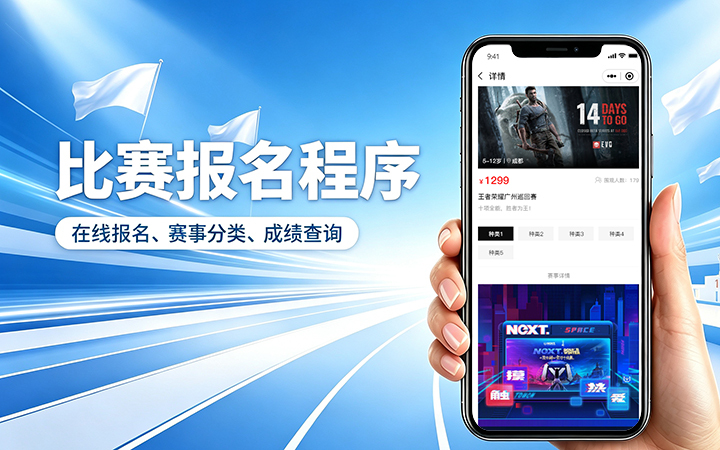 合肥赛事报名小程序开发_在线报名缴费系统定制