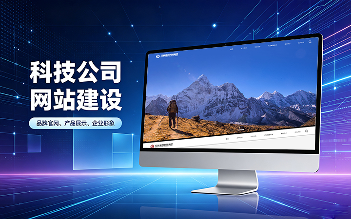 合肥科技公司官网建设_互联网企业品牌网站设计制作
