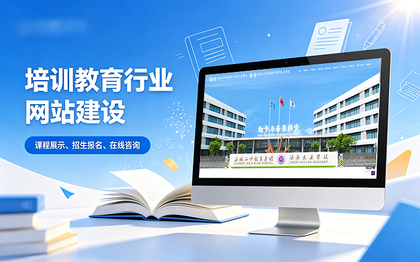 合肥教育培训行业官网建设_学校培训机构网站设计制作