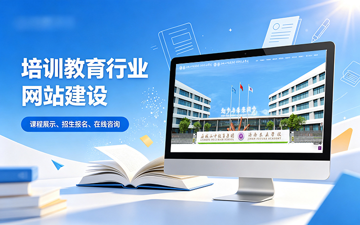 合肥教育培训行业官网建设_学校培训机构网站设计制作